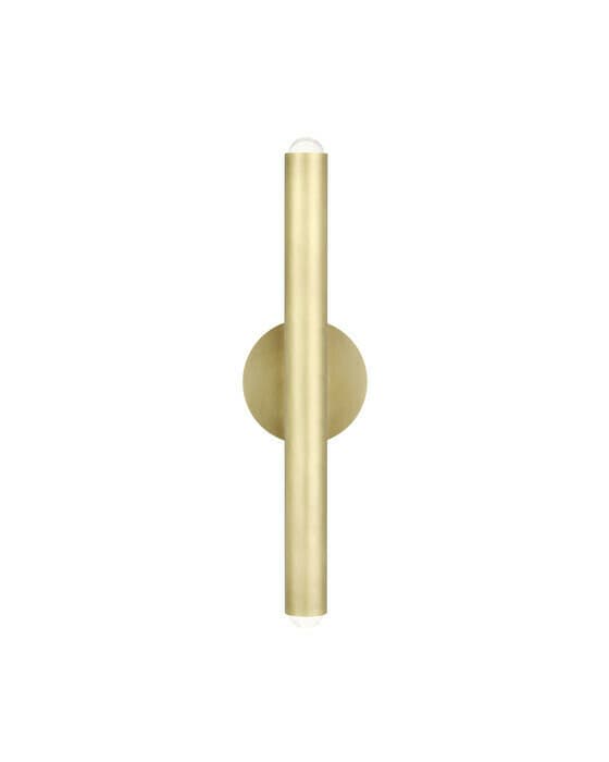 Ebell Wall Sconce Natural Brass