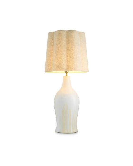 Beatriz bordlampe hvit