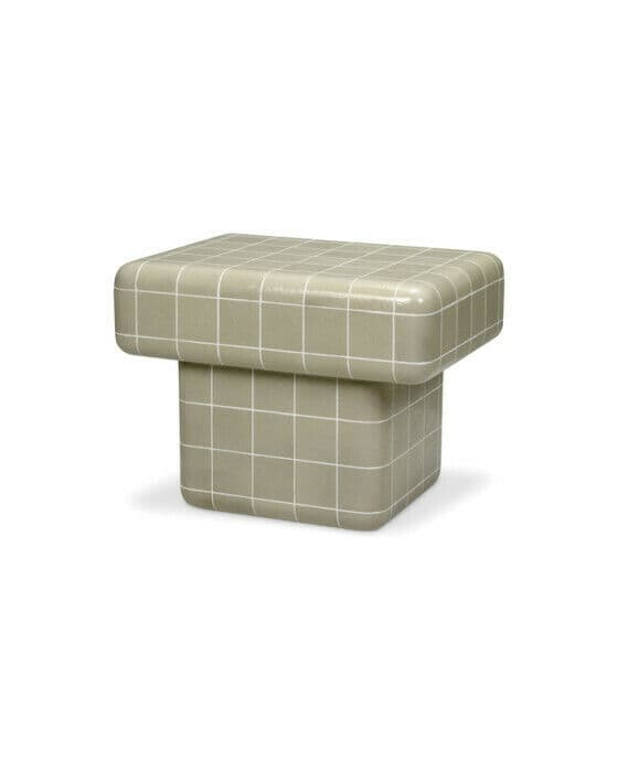 Mateo Side Table Light Grey