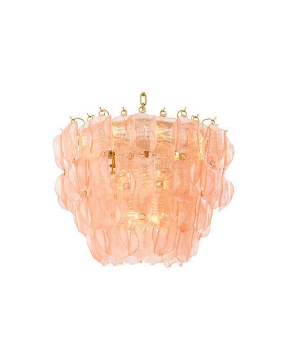Solange Chandelier Pink