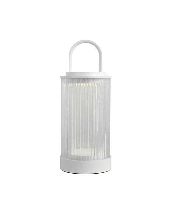 Tawa Accent Rechargeable Table Lamp Matte White