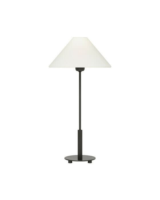Hackney bordlampe trådløs bronse
