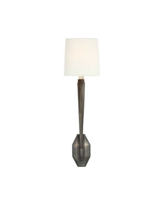 Ruhlmann Single Sconce Bronze/Linen
