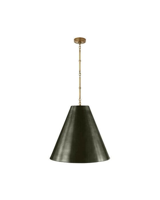 Goodman Hanging Lamp Antique Brass/Bronze Shade L