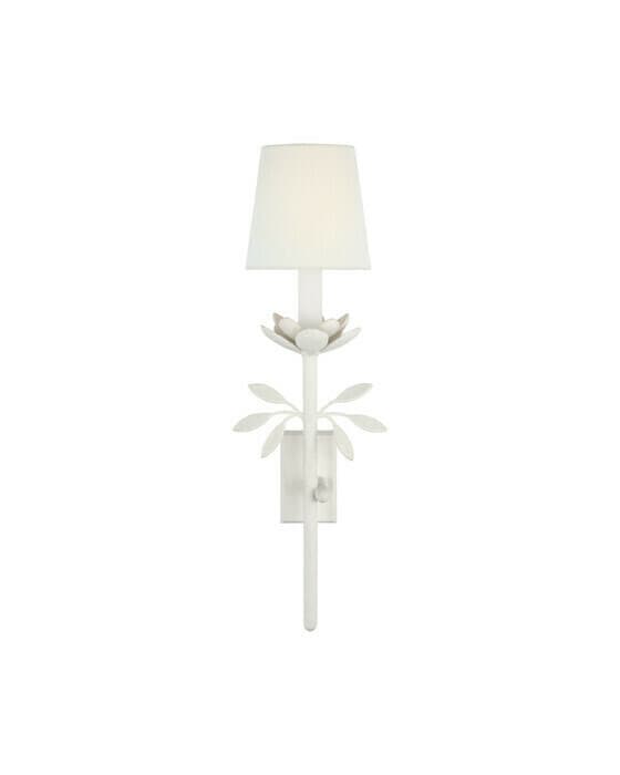 Clementine 22" Tail Sconce Plaster White