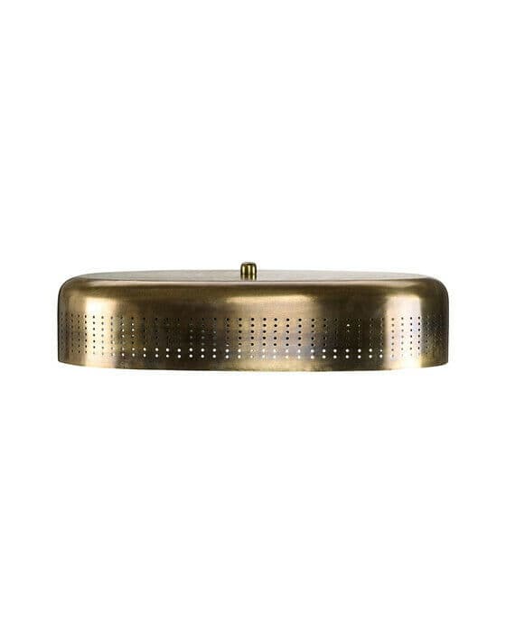 Armando Lampshade Oval Antique Brass