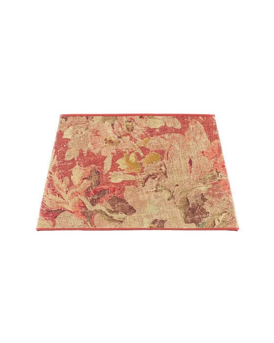 Rektangulær lampeskjerm rosewood flower rouge