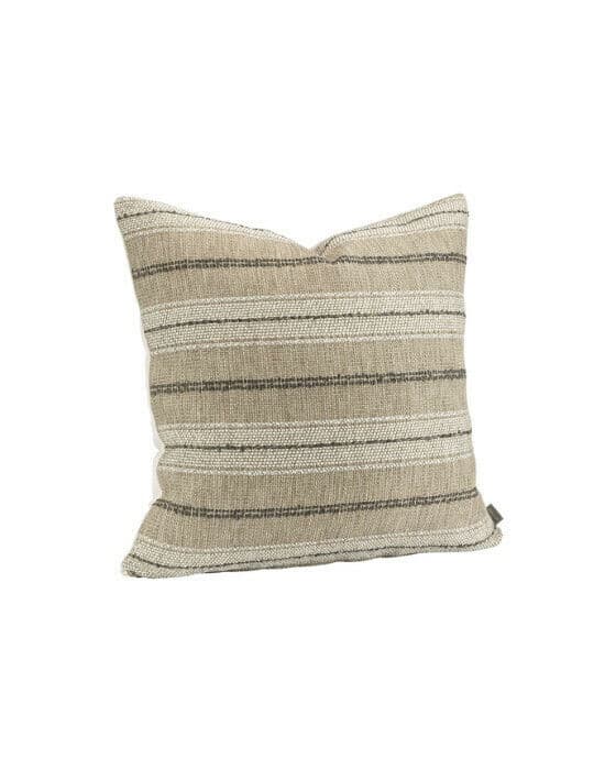 Nomad multi stripe putetrekk linen
