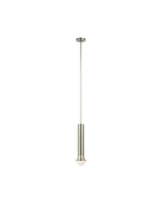 Precision Petite Elongated Pendant Polished Nickel