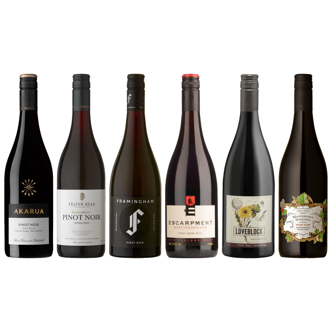 New Zealand Pinot Noir Premium Tasting Case