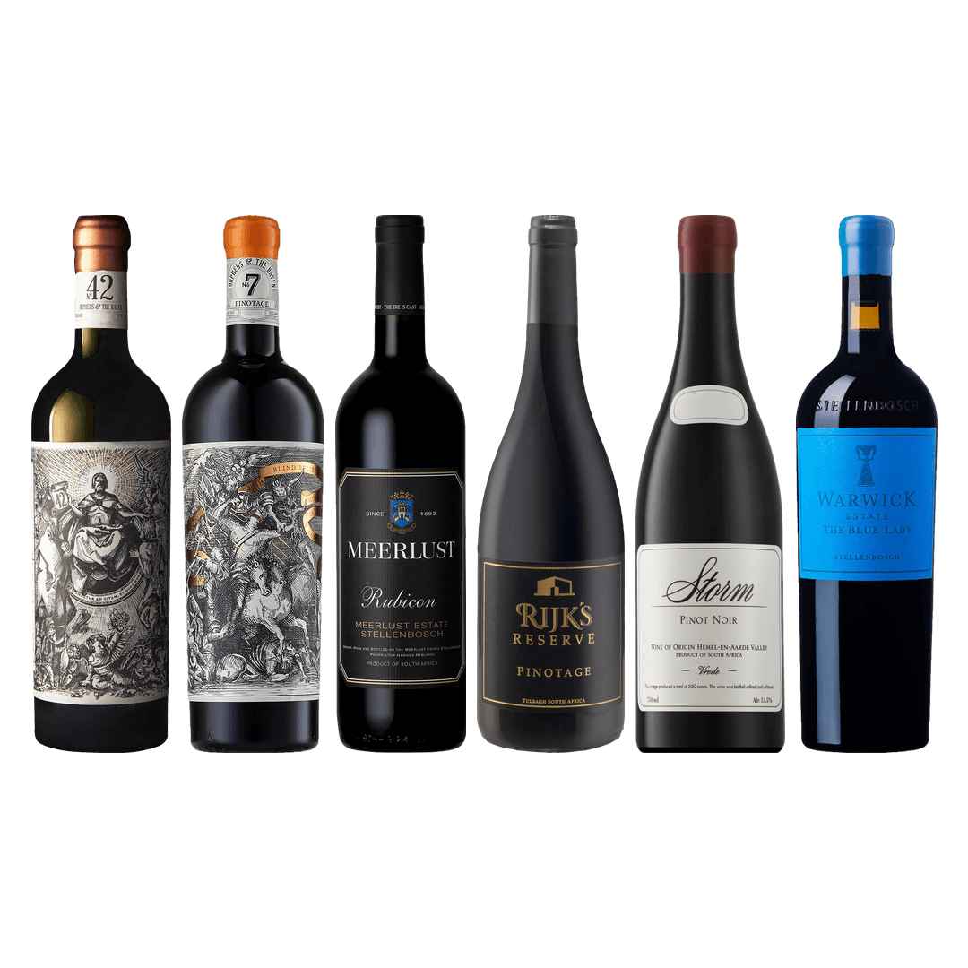 South African Red Wine Premium Tasting Case