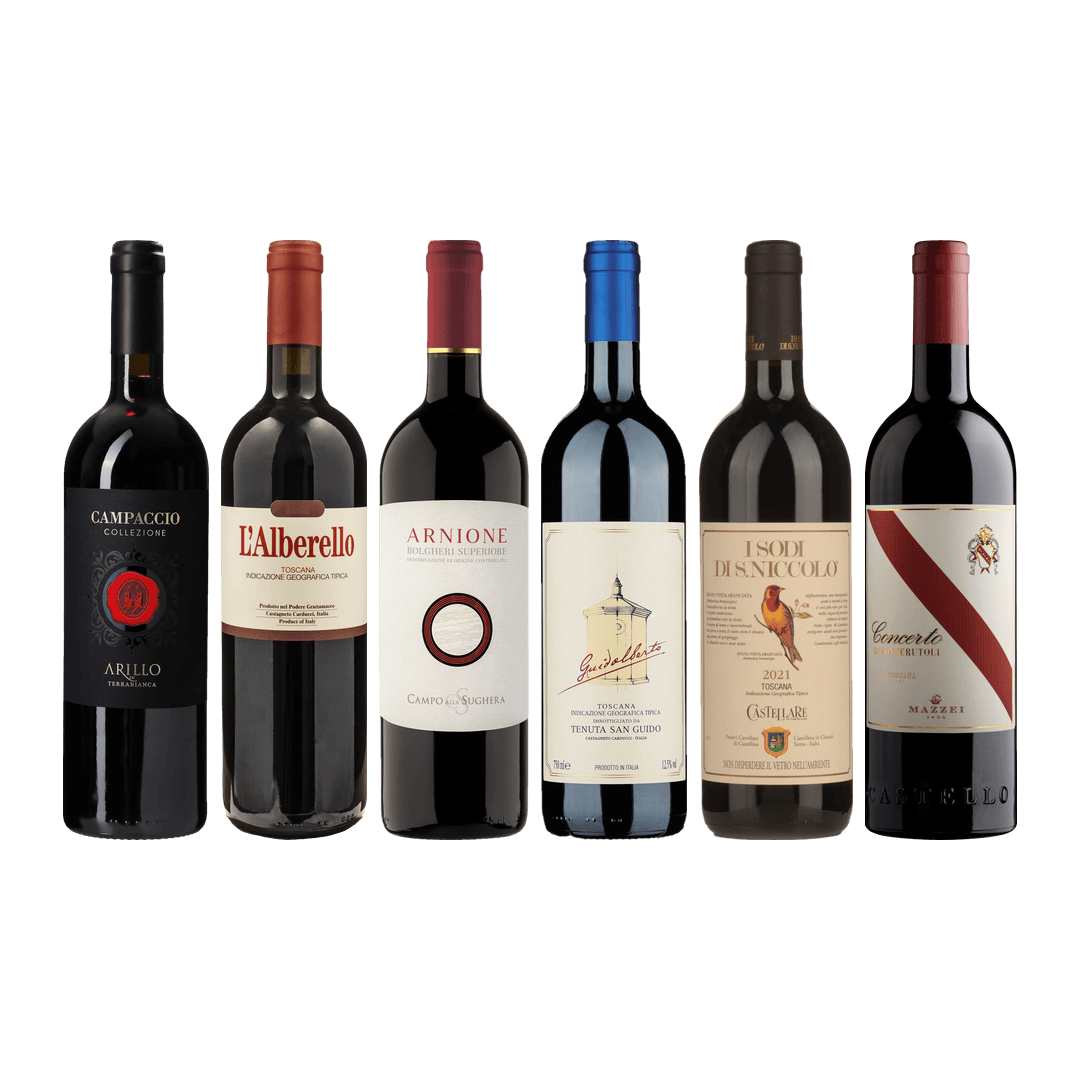 Super Tuscan Tasting Case