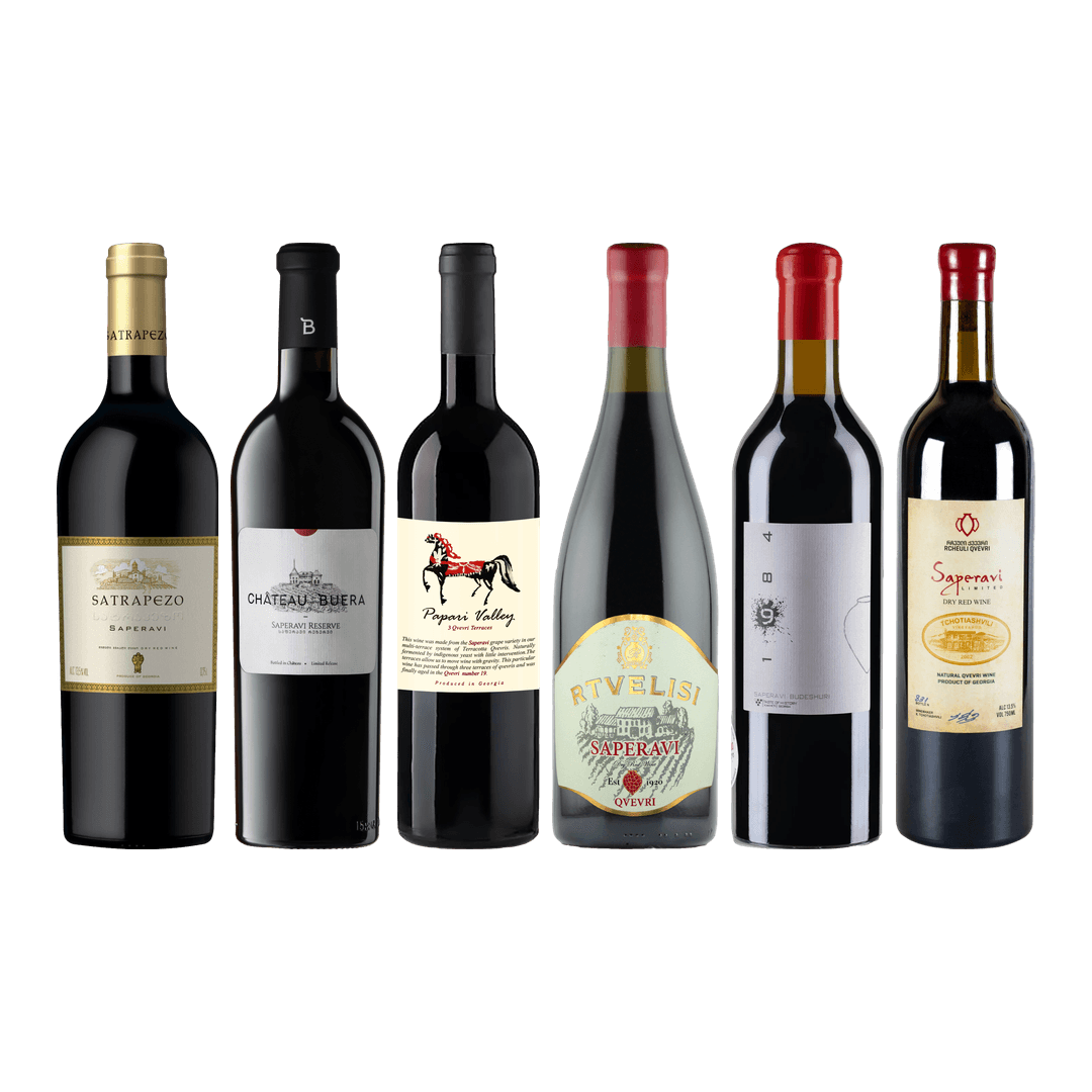 Georgian Saperavi Premium Tasting Case