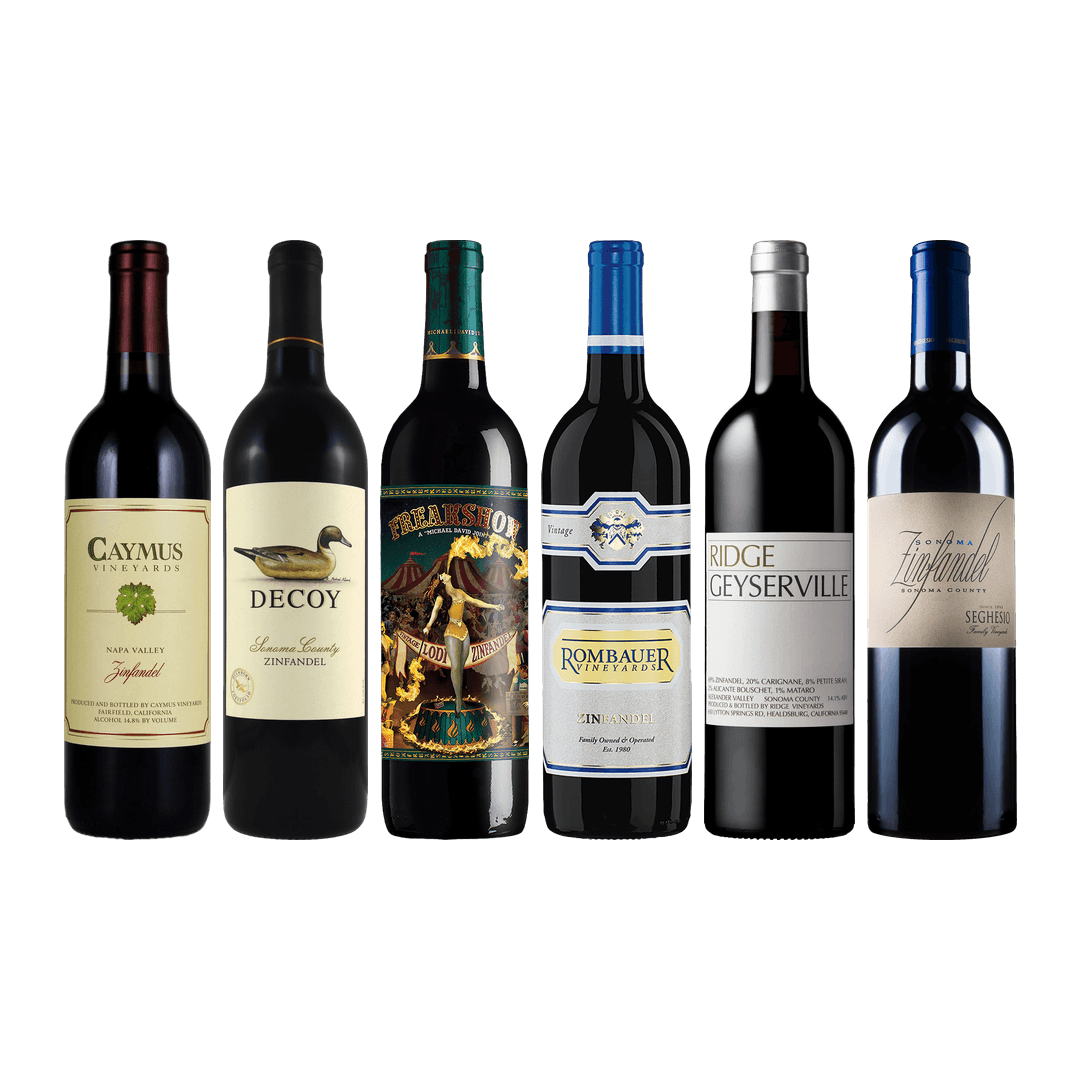 California Zinfandel Premium Tasting Case