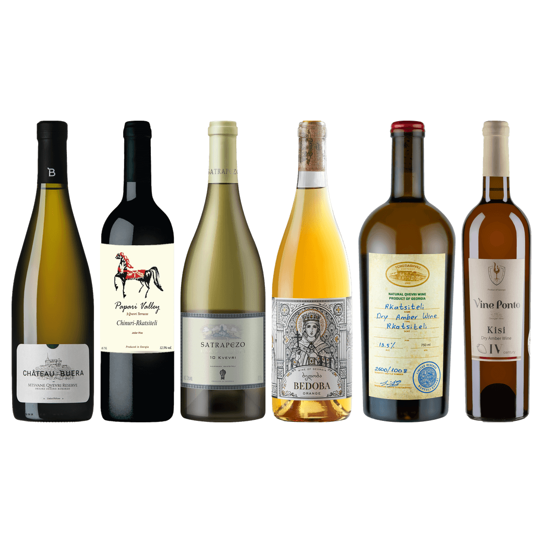 Georgian Orange Amber Wine Premium Tasting Case