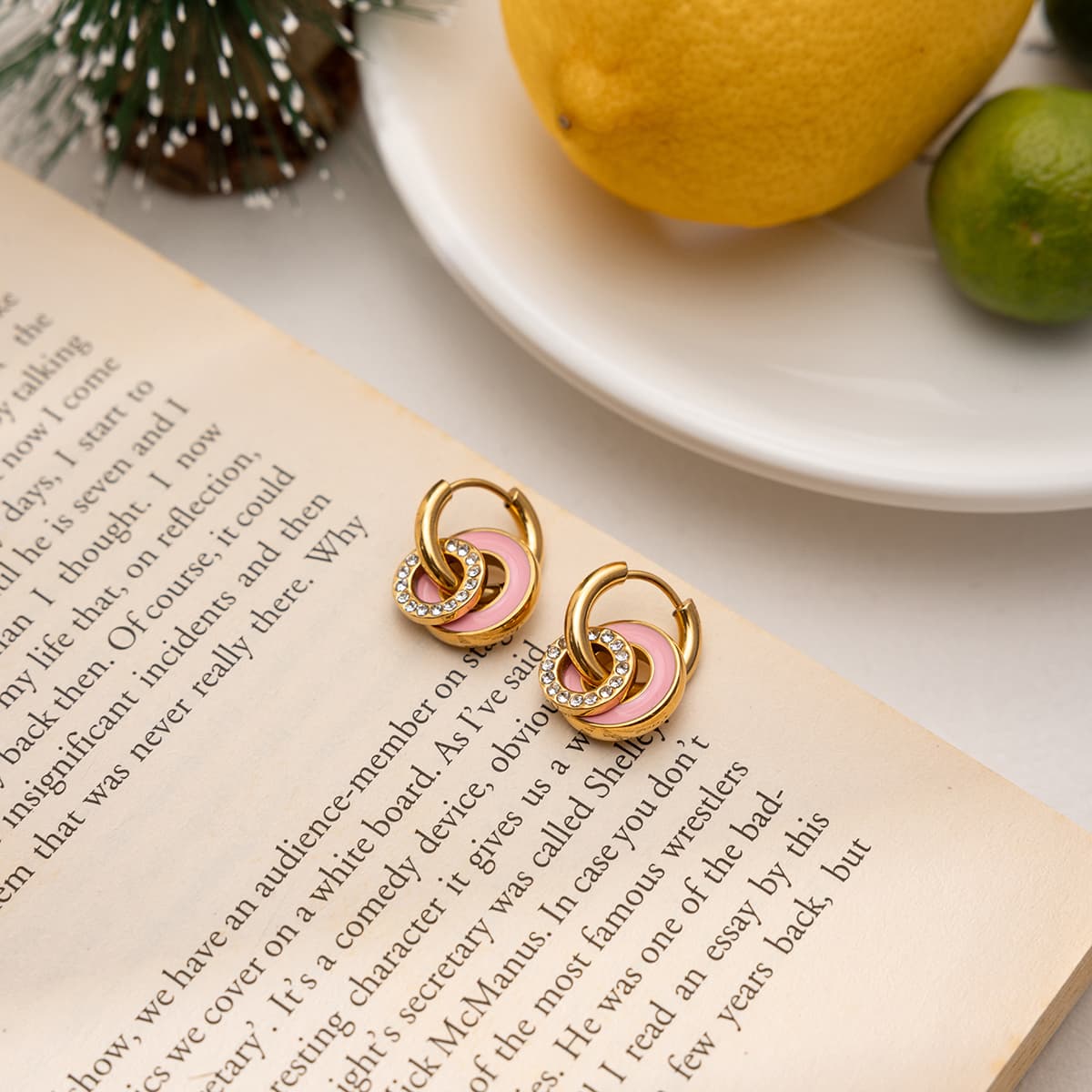 Céleste Earrings Soléane 18K Gold