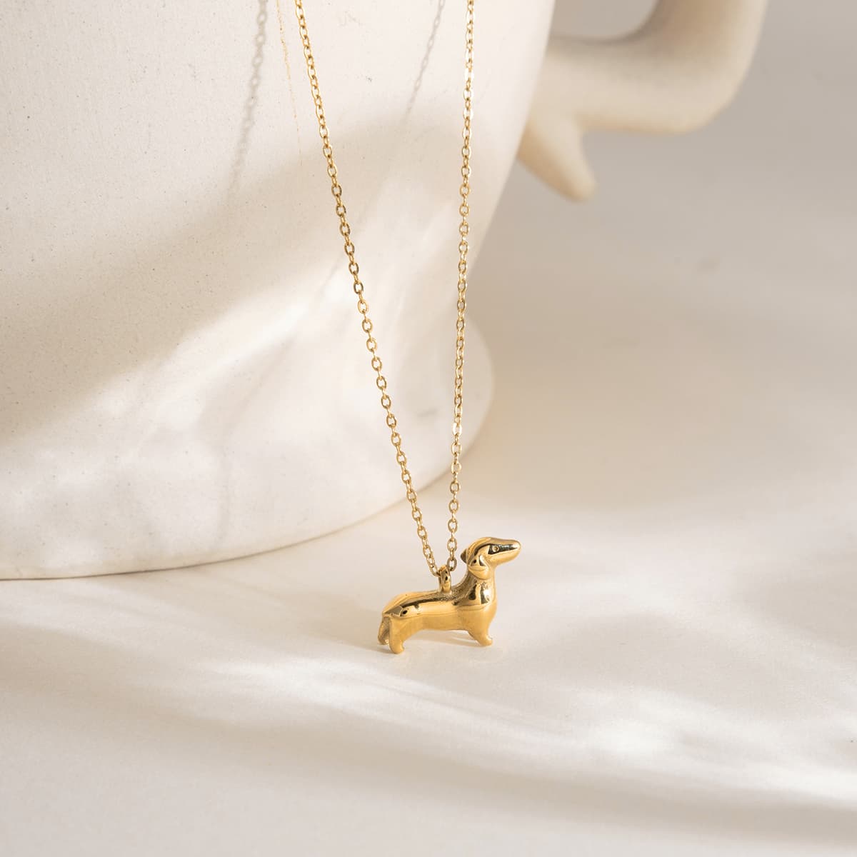 Céleste Necklace Wilhelmine-Rose 18K Gold