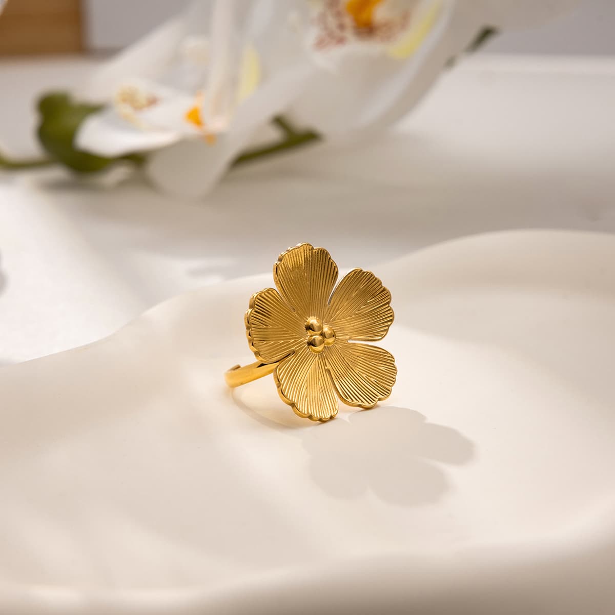 Céleste Ring Herminie 18K Gold