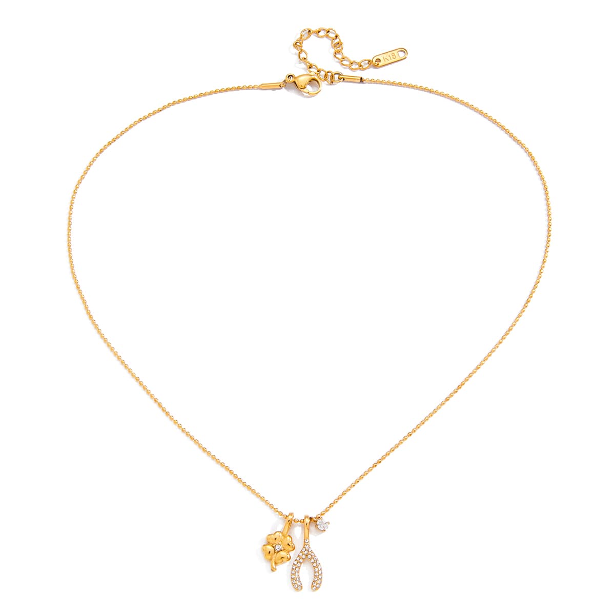Céleste Necklace Aurelise 18K Gold