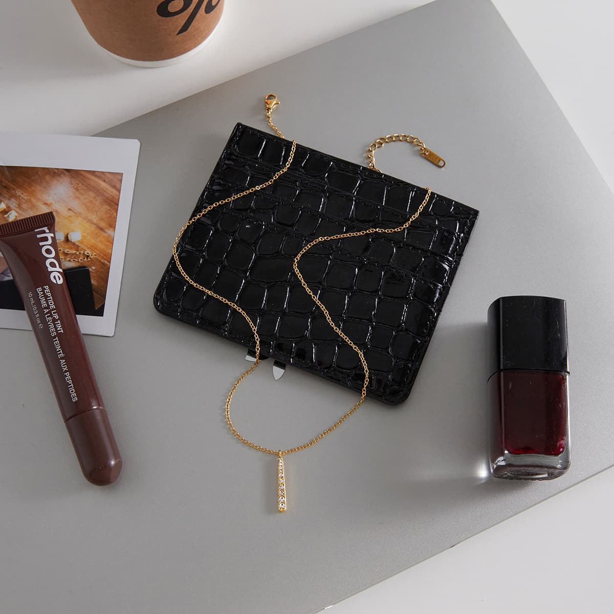 Céleste Necklace Pavline 18K Gold