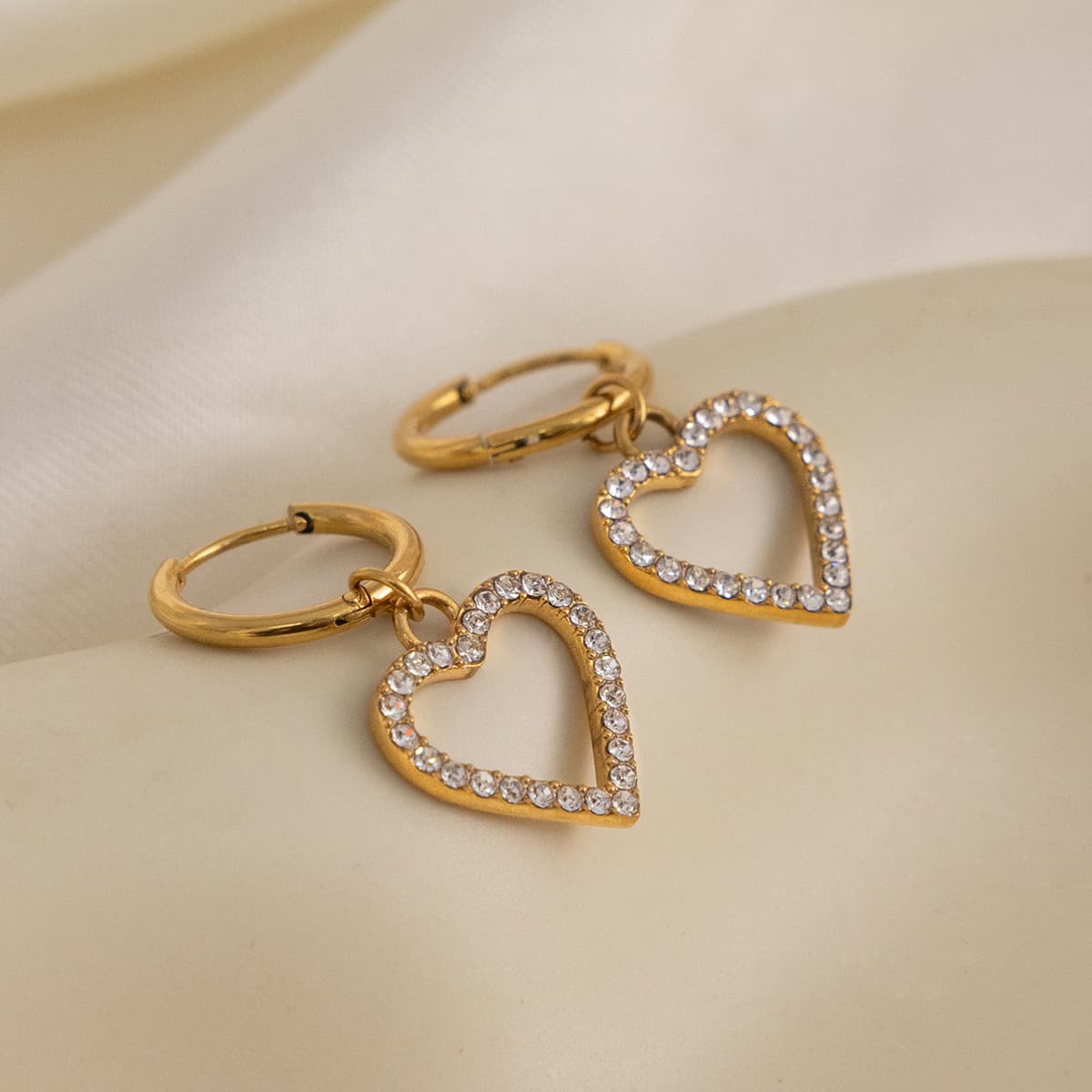 Céleste Earrings Ydrilène 18K Gold