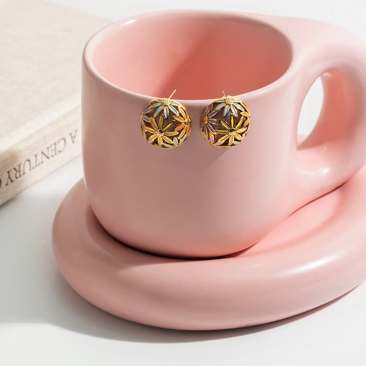 Céleste Earrings Ophéliane 18K Gold