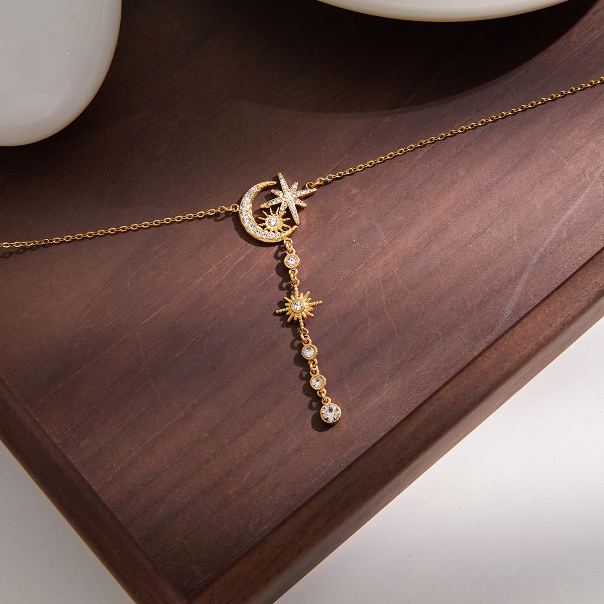 Céleste Necklace Placidine 18K Gold