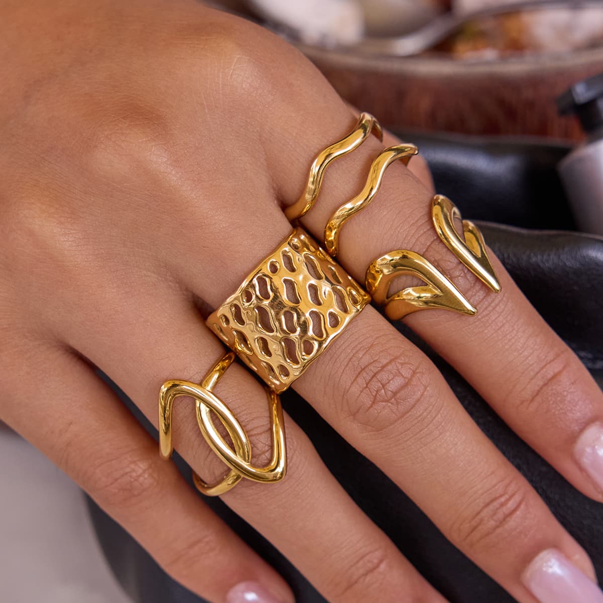 Céleste Ring Xanthéline 18K Gold