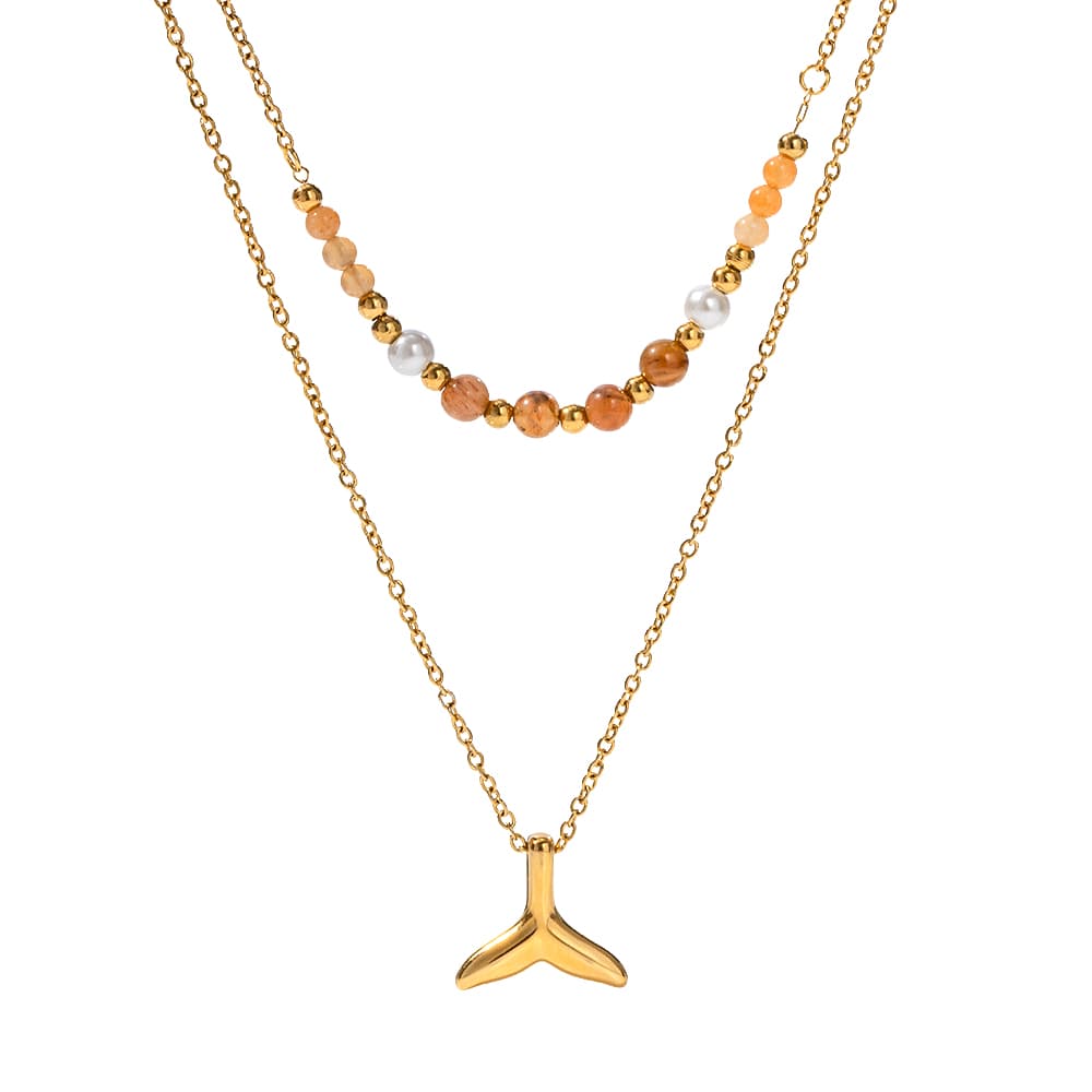 Céleste Necklace Elsa 18K Gold