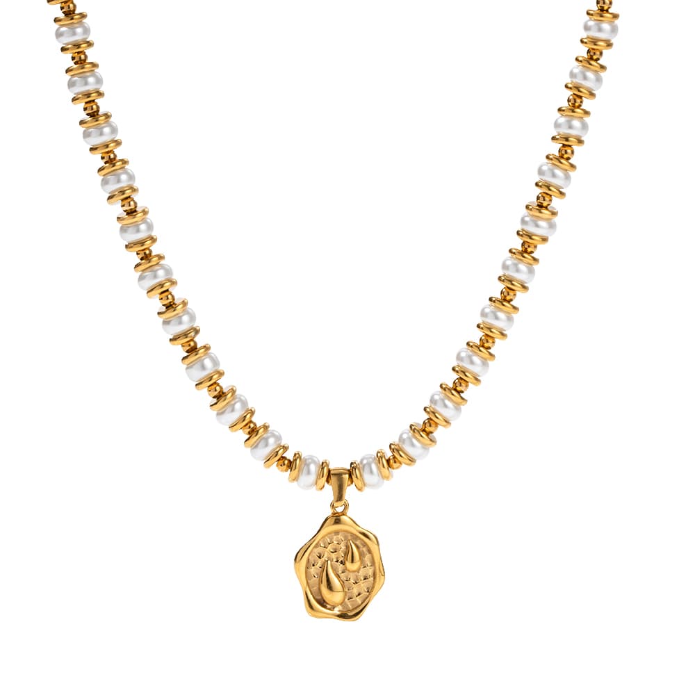 Céleste Necklace Inès 18K Gold