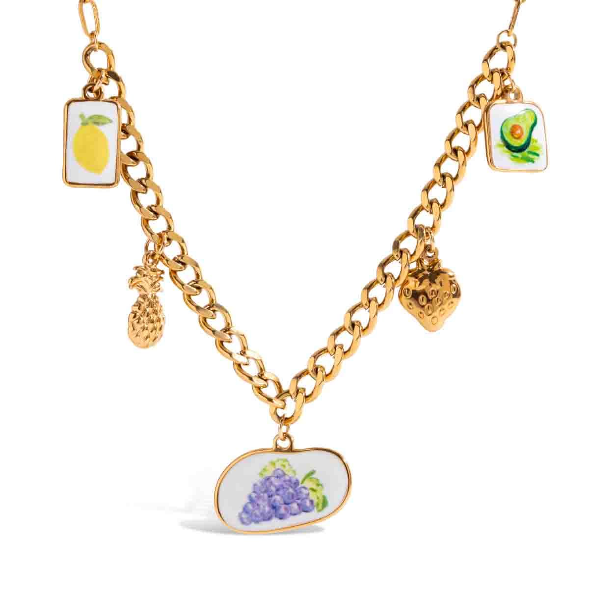 Celéste Necklace Lumine 18K Gold