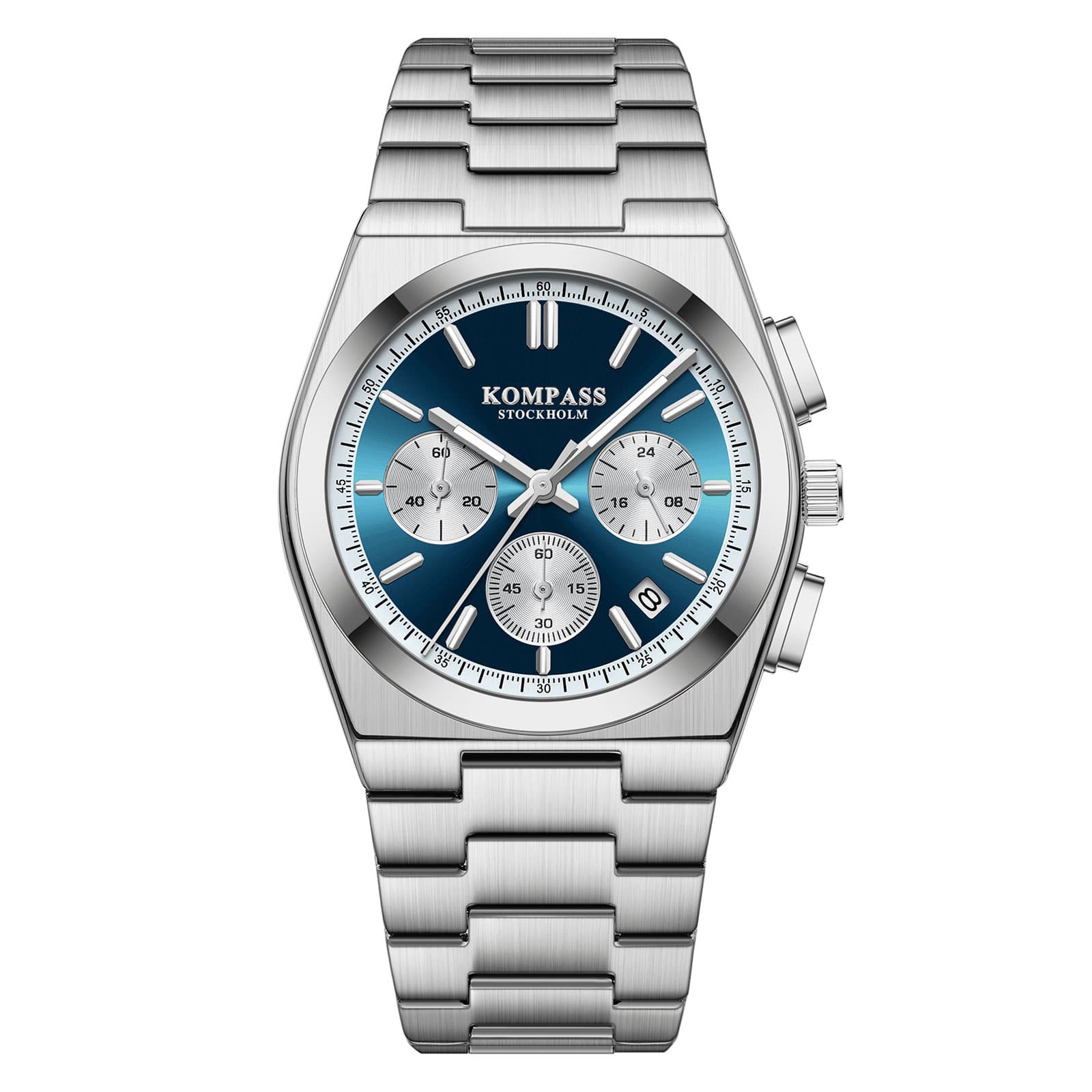 Kompass ChronoMaster Silver Blue