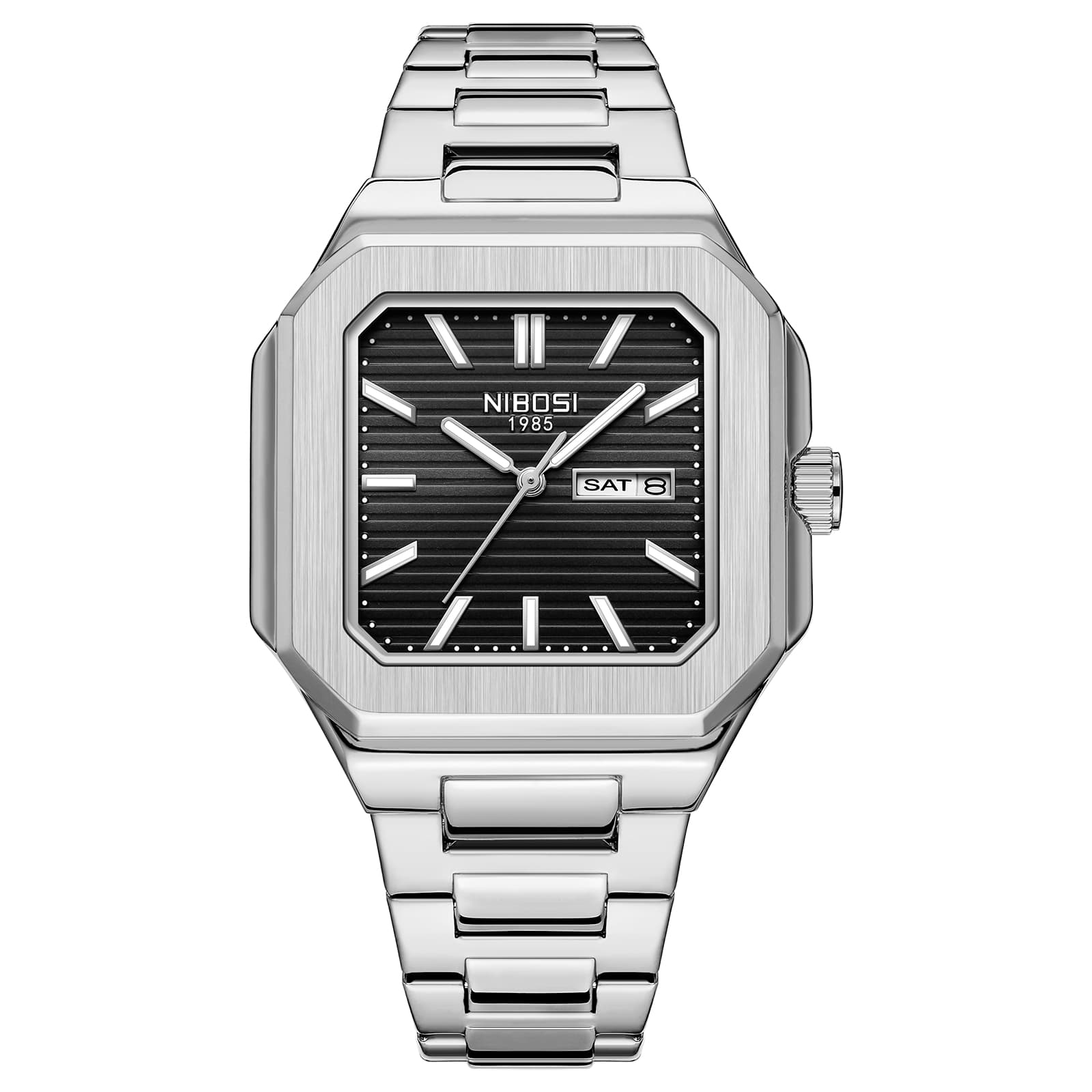 Nibosi Delta Silver Black