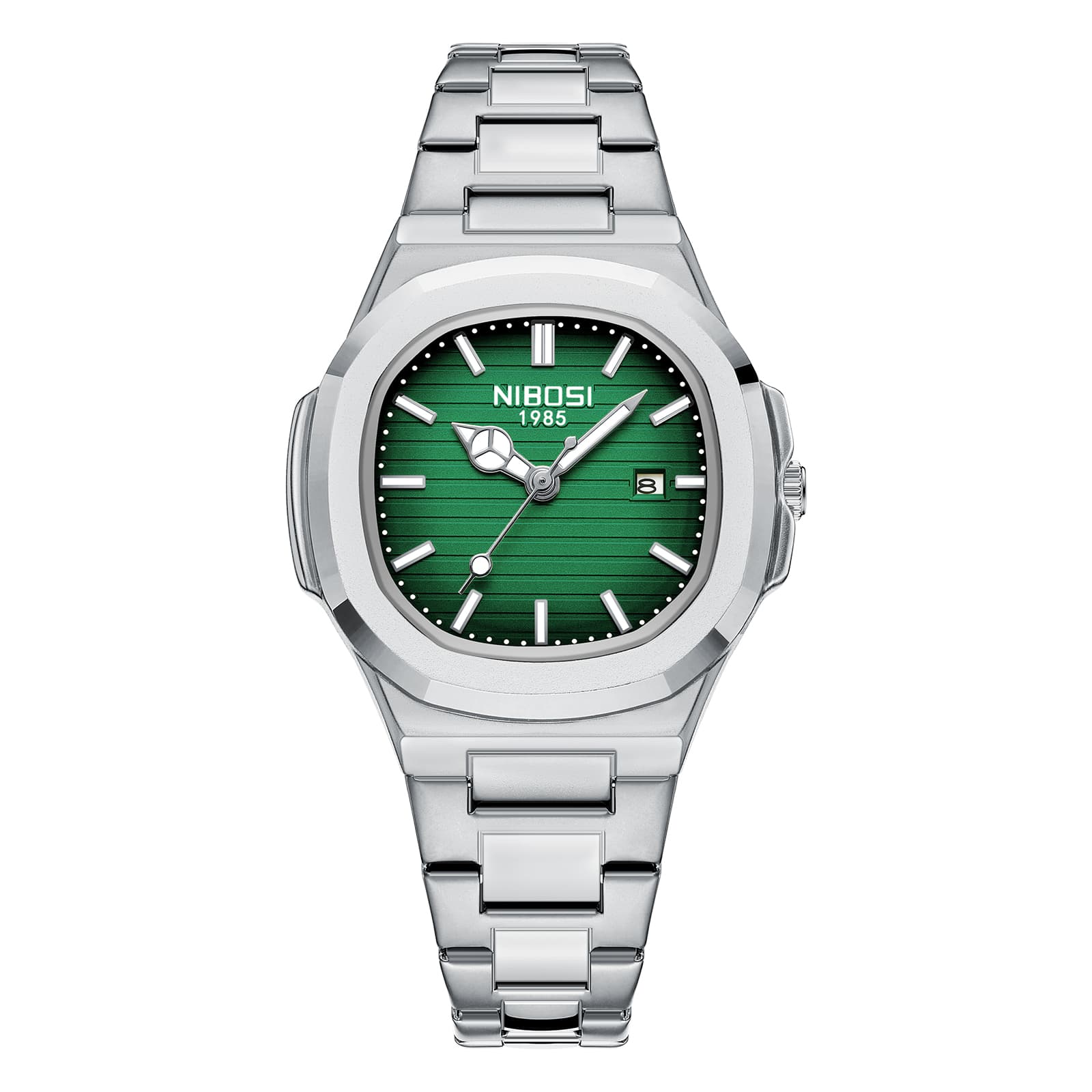 Nibosi Astronaut Ladies Silver Green