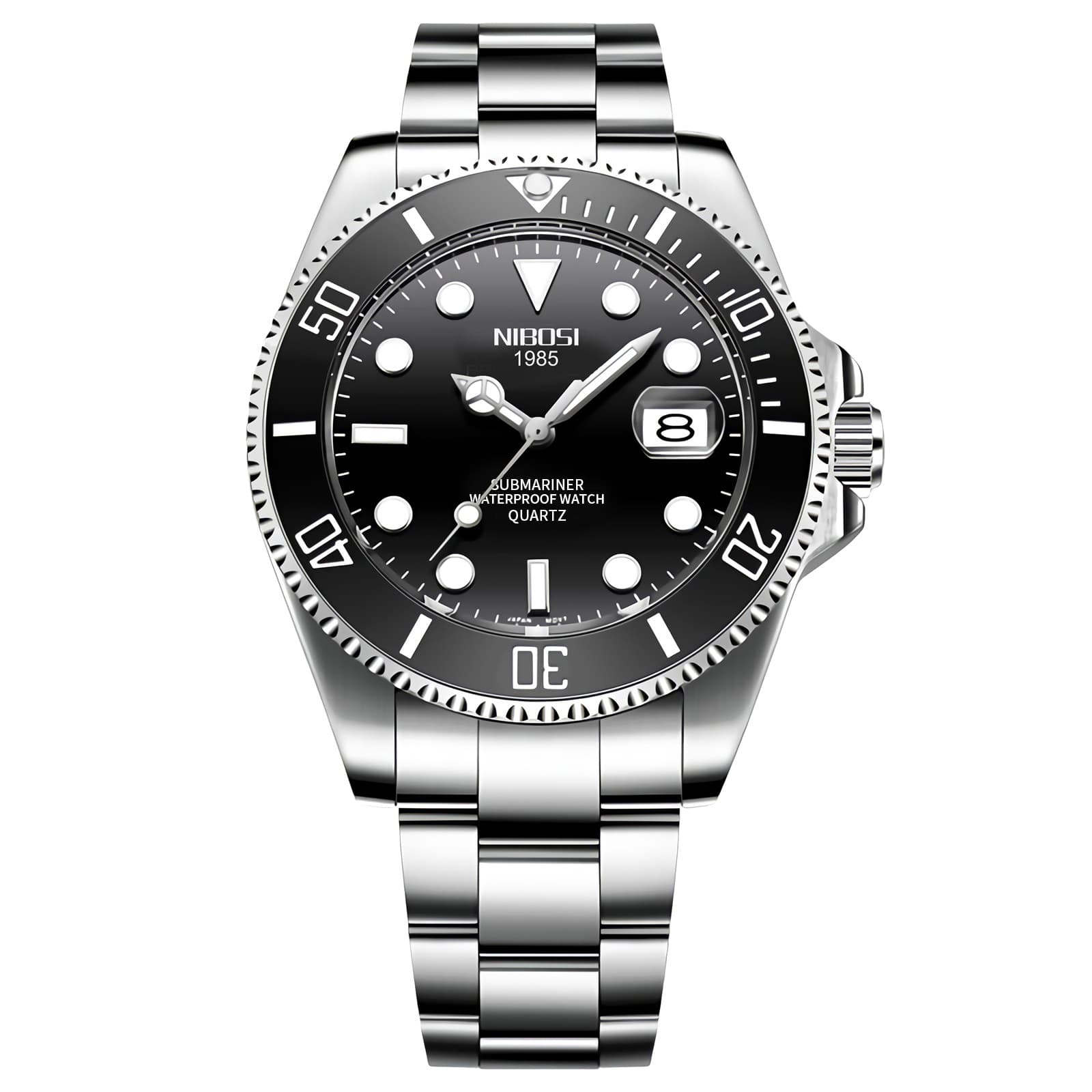 Nibosi Nepture Steel Black