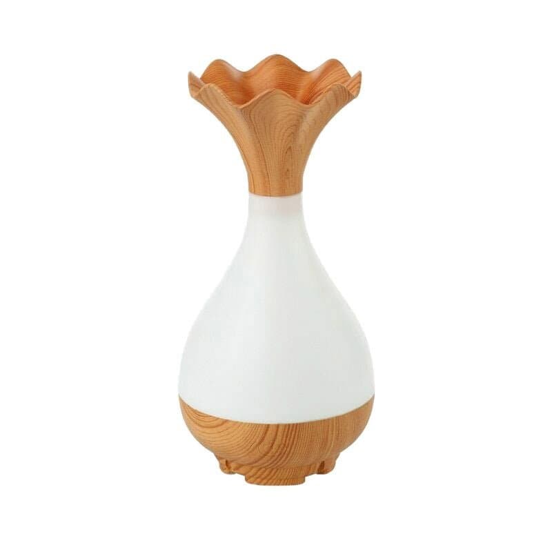 Jade Bottle aromaterapi luftfukter og lys - Lyst tre