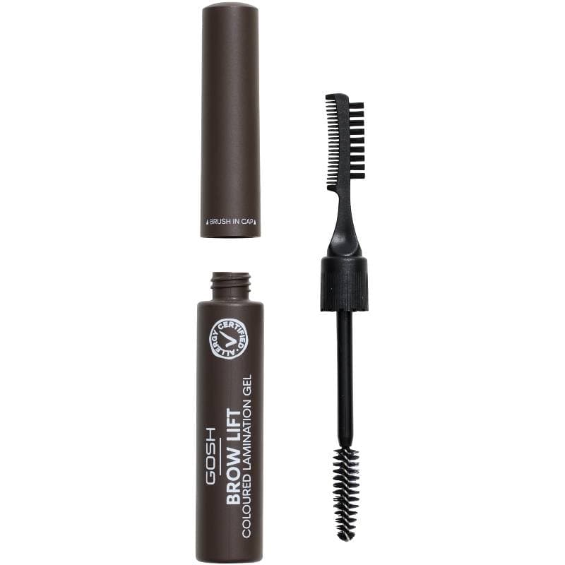 GOSH Copenhagen Brow Lift Coloured Lamination Gel 6 ml - 002 Dark Brown