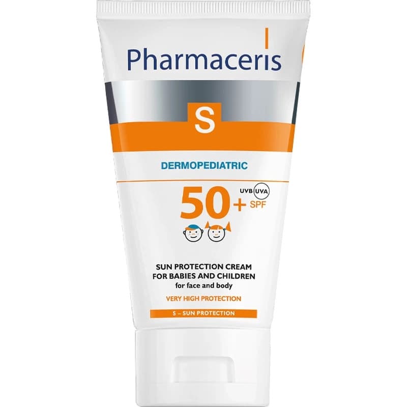 Pharmaceris S Dermopediatric Sun Protection Cream Face & Body SPF 50+ 125 ml