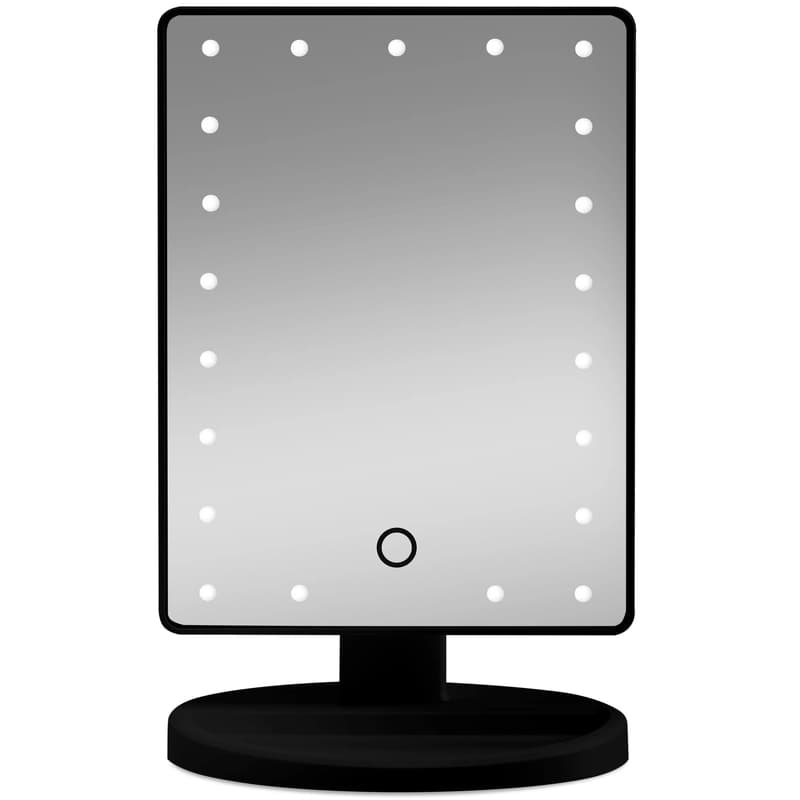 Gillian Jones Makeup Table Mirror LED-Light & Touch - Black 10260-00 - Black 1 pieces - Black