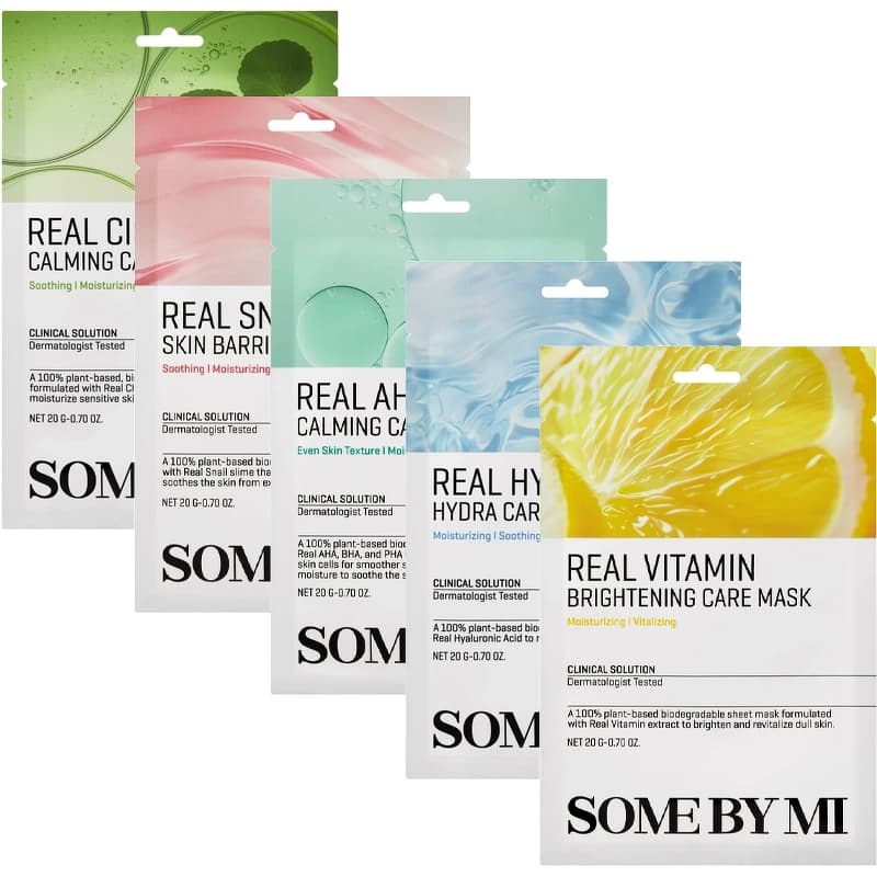 5 x Some By Mi Real Care Masks - Vælg Variant