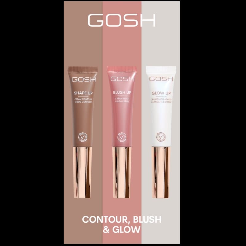 GOSH Copenhagen Contour, Blush & Glow Set 42 ml