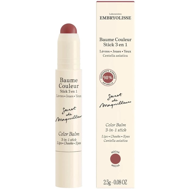Embryolisse Artist's Secret Color Balm 3-In-1 Stick 2.5 g - Mocha
