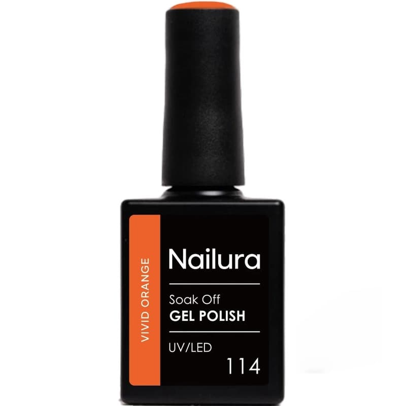 Nailura Gel Polish 10 ml - 114 Vivid Orange