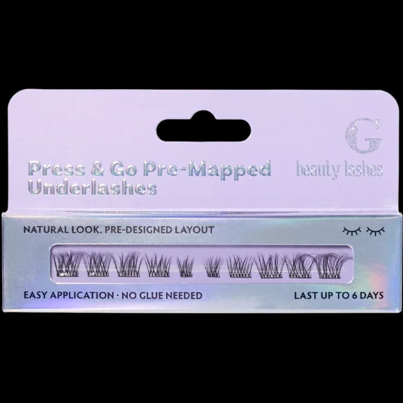 G Beauty Lashes Press & Go Pre-mapped Underlashes - Thrill