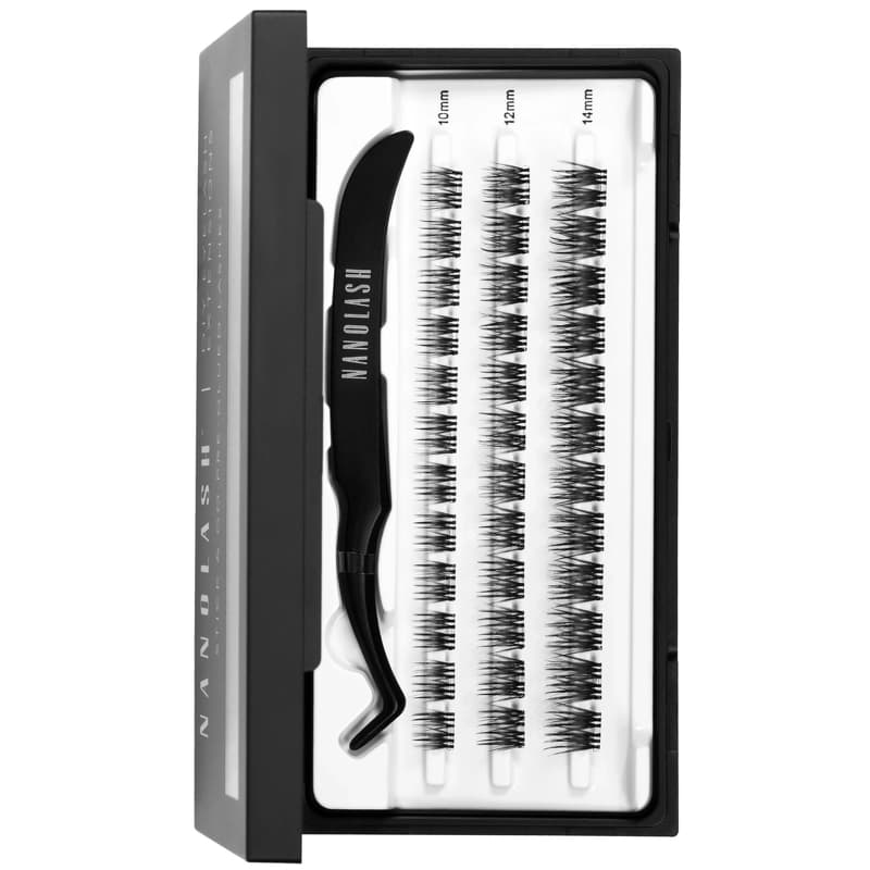 Nanolash DIY Eyelash Extensions Stick & Go Pre-glued Lashes 77 g - Heartbreaker
