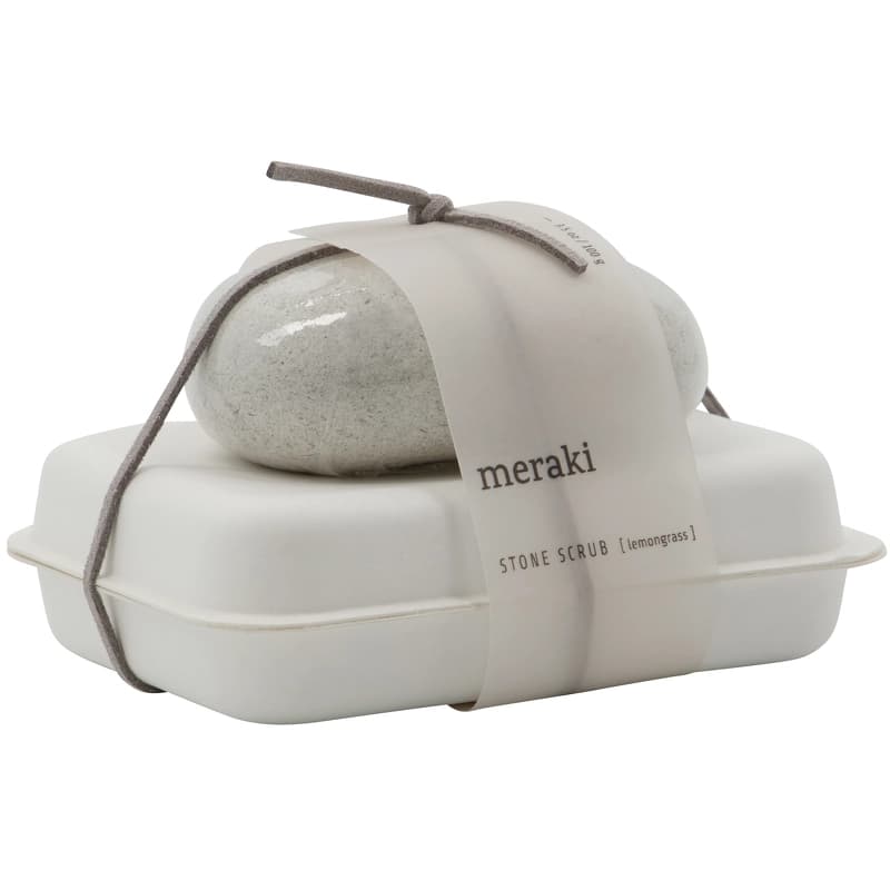Meraki Stone Scrub 100 g - Lemongrass
