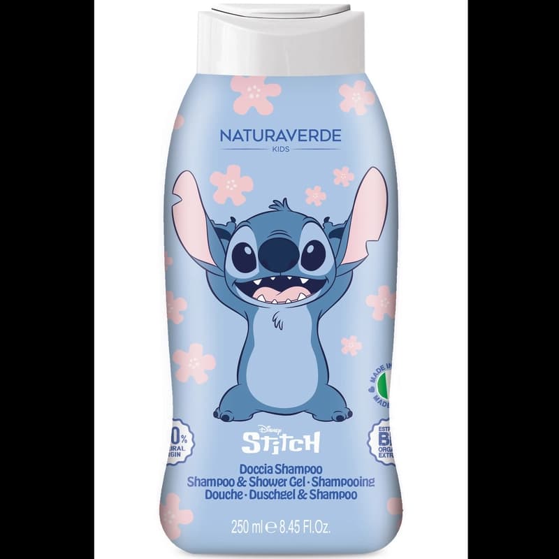 Naturaverde Kids Stitch Shampoo & Shower Gel 250 ml