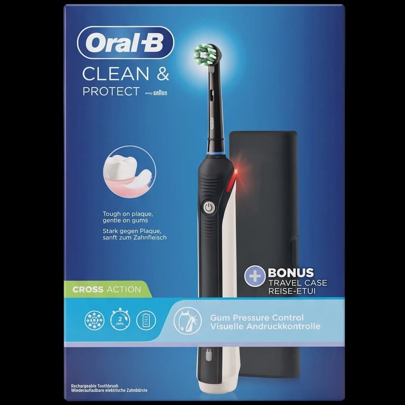 Oral-B Clean Protect Pro Cross Action - Black Edition