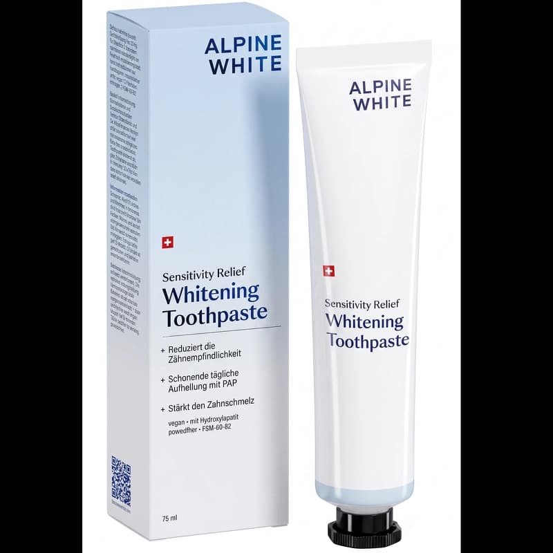 ALPINE WHITE Whitening Toothpaste Sensitivity Relief 75 ml