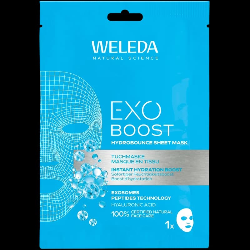 Weleda Exo Boost Hydrobounce Sheet Mask